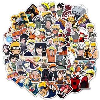 10/30/50Pcs Naruto Nalepke Risanka Nepremočljiva Anime Nalepke Skateboard Prtljage Diy Grafiti Decals Otroke, Igrače, Darila za Rojstni dan