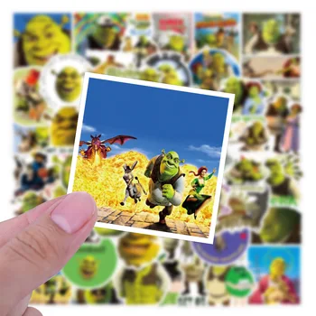 10/30/50Pcs Shrek Nalepke Nepremočljiva Anime Nalepke Nahrbtnik Izposoja Kitara Risanka Grafiti Nalepke Otrok Igrača Božično Darilo