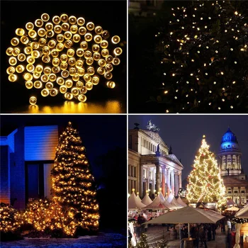 10M 20M, 30M 50M Nepremočljiva Prostem LED Pravljice Niz Luči Garland Božično zabavo, Poroko Vrt Praznik Luči Doma Dekoracijo