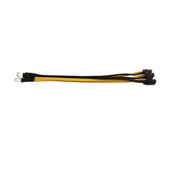 10pcs 6Pin Priključek Ločiti, Napajalni Kabel, PCIe Express za P3 S7 S9 S11 Bitmain Rudar Pralni Podporo Rudar PSU Kabel