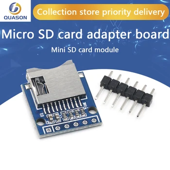 10PCS/VELIKO Micro SD za Shranjevanje Širitev Odbor Mini Micro SD TF kartice Sim Ščit Modul Z Zatiči za Arduino ROKO AVR