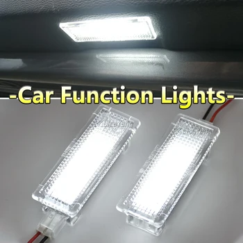 1Pair LED z Dovoljenjem Footwell Pod Vrata Svetlobe 63316972605 Za BMW E60 E87 E70 E90 E92 E63 E65 E85 M3 MINI Z4 R50 R52 R53
