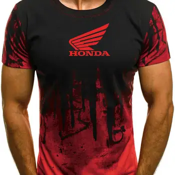 2021 Nove Vroče Prodajo Natisnjeni T-Shirt Poletje moška T-Shirt Avto Honda Logo T-Shirt Ulica Svoboden Priložnostne T-Shirt Zunanja Dihanje
