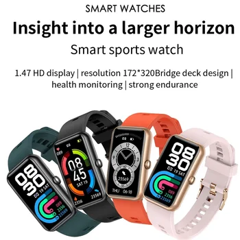 2021 Pametno Gledati Moški Ženske Srčni utrip Spanja Monitor IP68 Vodotesen Fitnes Zapestnica Pedometer Šport Smartwatch za Android iOS