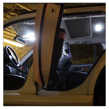 20pcs Bela Canbus LED Notranja Svetila za Vgradnjo, Primerna Za Volvo XC90 2003-2006 2007 2008 2009 2010 2011Map Dome Tovora Licence Lučka