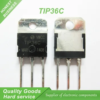 50PCS TIP36C TP36 ZA-218 Bipolarni Tranzistorji - BJT 25A 100V 125W NPN novo izvirno