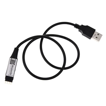 5V USB Napaja Adapter Bluetooth Krmilnik za RGB LED Trak Svetlobe Nadzor