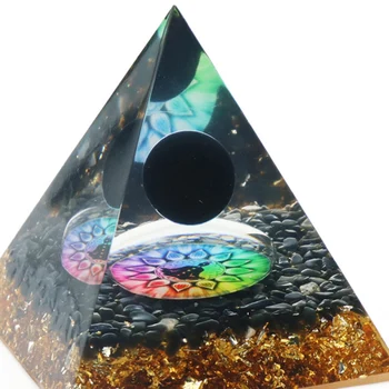 6 Cm Orgonski Piramida Peridot Zdravljenje Kristalne Energije Orgonite Piramido Chakra Kamni Emf Varstvo Meditacija Quartz Doma Dekor