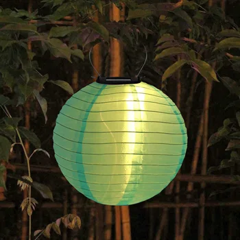 8Inch IP55 vodoodporna LED Solarna Svetilka Svetilka Visi Luči za Zunanjo Dvorišče Festival Praznovanje Stranka Vrt Dekoracija Žarnice