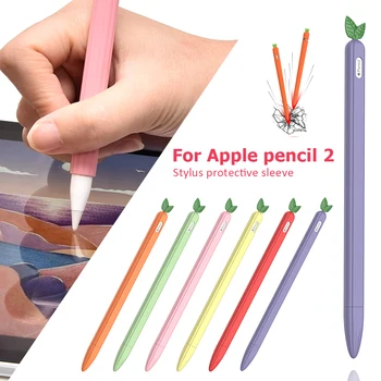 Anti Izgubil Primeru Za Apple Svinčnik 1 2 Pokrovček Mehak Silikonski Za iPad Tablični Dotik, Pisalo Zaščitni Rokav Kritje Silicij Svinčnik