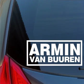 Armin Van Buuren vinilne nalepke, nalepke House, Trance DJ night club house EDM EOS 15 cm