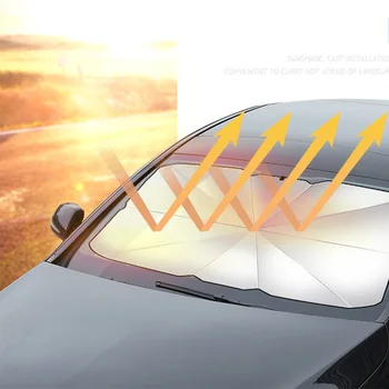 Avto Dežnik Prednje Vetrobransko steklo za Zaščito pred Soncem in UV Zaščito Univerzalni ne Dežnik Vetrobransko steklo, Pokrov zaščitni