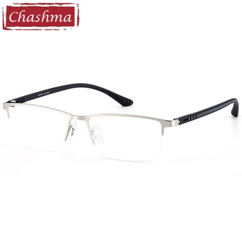 Chashma Moških Titana Iz Nerjavečega Očal Okvir Modni Moški Poslovni Slog Ultralahkih Oči, Kratkovidnost Recept Očala