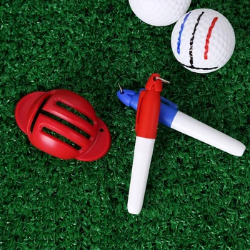 Golf Žogo Linije Linijskih Žogo Označevanje Svinčnik Orodje Za Poravnavo Znamke Golf Žogo Flomaster Golf Darila Poravnavo Dajanje Orodje Line