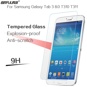 Kaljeno Steklo Screen Protector For Samsung Galaxy Tab 3 8.0 T310 T311 Tablet Kaljeno Zaščitno Folijo