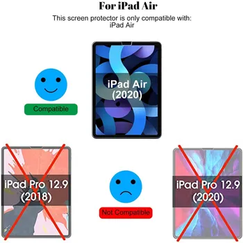 Kaljeno Steklo Screen Protector Za iPad Zraka 4 10.9 iPad 3 2 6 7 8 Pro 9.7 10.2 10.5 11 Palčni Mini 5 7.9 Tablet Zaščitno folijo