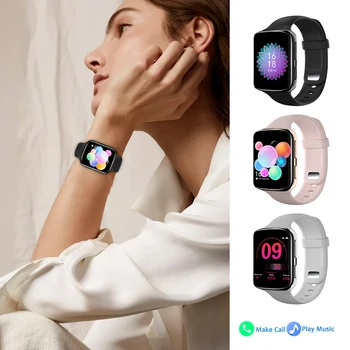 KEYA K80 Pametno Gledati Moški Ženske 1,4-palčni Full, Zaslon na Dotik, Fitnes, Šport ura Bluetooth Klic Smartwatch za IOS Android Xiaomi
