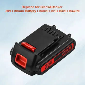 Lbxr20 20V 3.0 ah zamenjava baterije združljiv z black and Decker 20V litijeva baterija kapaciteta lb20 lbxr2020-ope