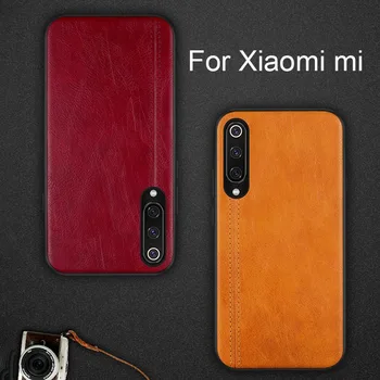 Luksuzni PU Usnjena torbica Za Xiaomi Poco X3 NFC F2 Pro Poslovnih Hrbtni Pokrovček Telefona Primeru Za Xiaomi Mi 10T Pro Mi 9 SE Mi9 Coque