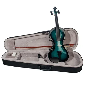 NAOMI Akustični Violino 4/4 Violina, Akustični Violina Violina + Primeru + Lok + Kolofonije Črno Modra Violino NOVA