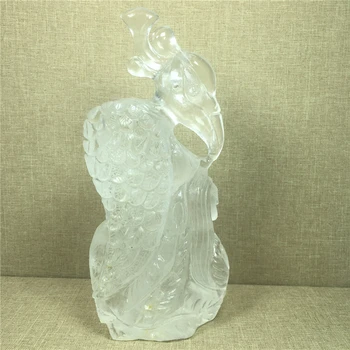 Naravni quartz crystal Phoenix boginja Kamni poročno dekoracijo doma čaker zdravljenje Halloween DIY darilo Reikija