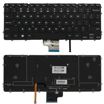 Nova ruska angleščina Laptop tipkovnici Za Dell Precision M3800 XPS 15 9530 RU US tipkovnica z osvetlitvijo