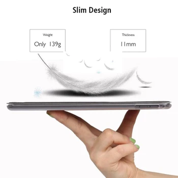 Ohišje Za Samsung Galaxy Tab A 8.0 2017 SM-T380 T385 Kritje Flip Tablet Primeru Usnje Smart Magnetno Stojalo Lupini za Samsung T380