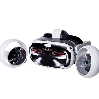 PVC Nalepke Kože za Oculus Quest 2 Nalepko Kože VR Očala Krmilniki Nalepke Oculus Quest 2 VR Krmilnik Slušalke Pribor