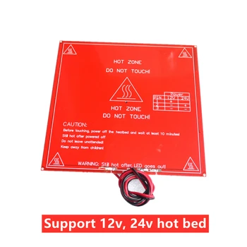 Reprap 3d tiskalnik za ogrevanje ležišče dvojno napetost vezja MK2b, podporo 12v, 24v ogrevanje postelja