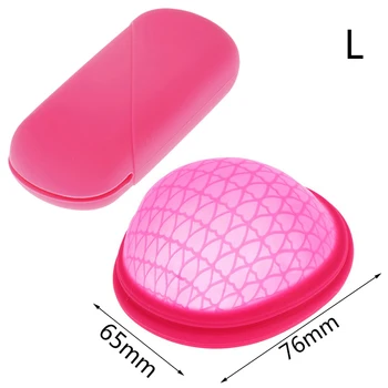 Silikonski Menstrualne Skodelice Disk Ravno-fit Design, Izjemno Tanek Sterilizacijo Silikonski Menstrualne Disk Tampon Pad Alternativni Menstrualni Pokal