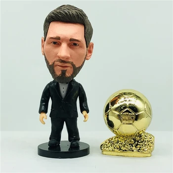 Soccerwe Nogometni Prvak 6.5 cm Lutke Kovin Okraski Okraski, Dodatki Mini Pokal Lutke za Zbirke