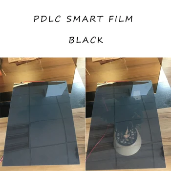 Switchable Zasebnosti Film Smart Stekleno Okno Slepi Odtenek PDLC Črna Velikosti A4 29,7 cm x 21 cm