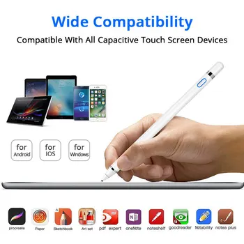 Univerzalni Kapacitivni Stlus Touch Screen-Pero Pametno Pisalo za IOS/Android Sistem iPad Telefon Pametno Pisalo Svinčnik, Touch Pen