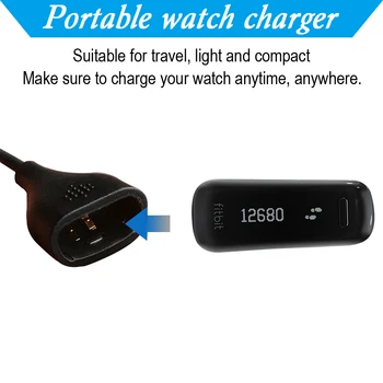 Za Fitbit One USB, Zamenjava Polnjenje Dock Adapter Varnosti Hitro Kabel Polnilnika Portable Power Pametno Gledati Dodatki
