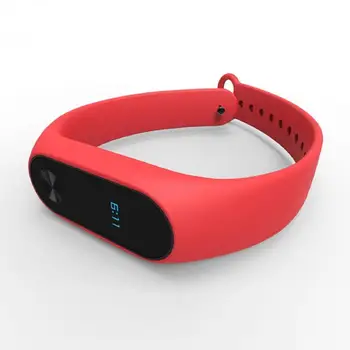 Zamenjava silikonski trak za zapestnico watch Xiaomi Mi Band 2 rdeče Barve